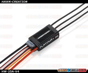 HobbyWing Platinum PRO V4 -25A (3S-6S)